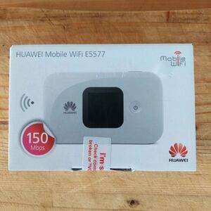NIB Huawei E5577s-321 150 Mbps 4G LTE Mobile WiFi Hotspot No Data Included White